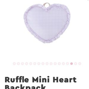 SOLD NOT FOR SALE Ruffle back pack